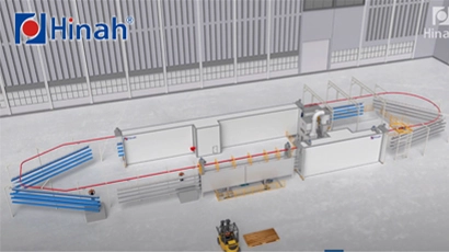 Mexico Automatic Powder Coating Line