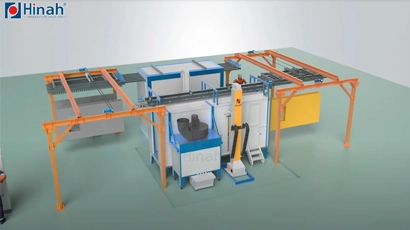 Manual Powder Coating Line Line