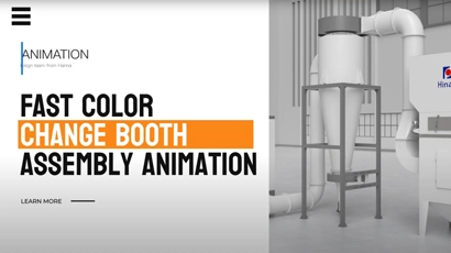 Large Cyclone Recovery of Powder Coating Line
