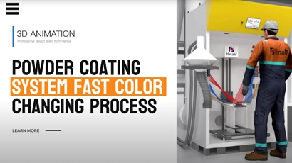 Electrically Controll System of Powder Coating System for Quick Color Change