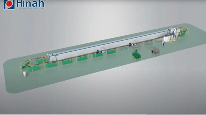 Large Cyclone Standard Large Workpiece Powder Spraying Line