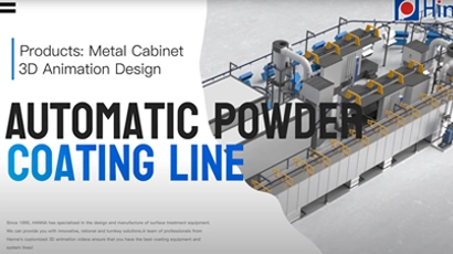 Powder Coating Equipment for Plant, Manufacturer 3D Animotion Show