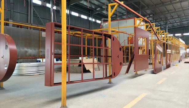 Powder Coating Line For Traffic Facilities