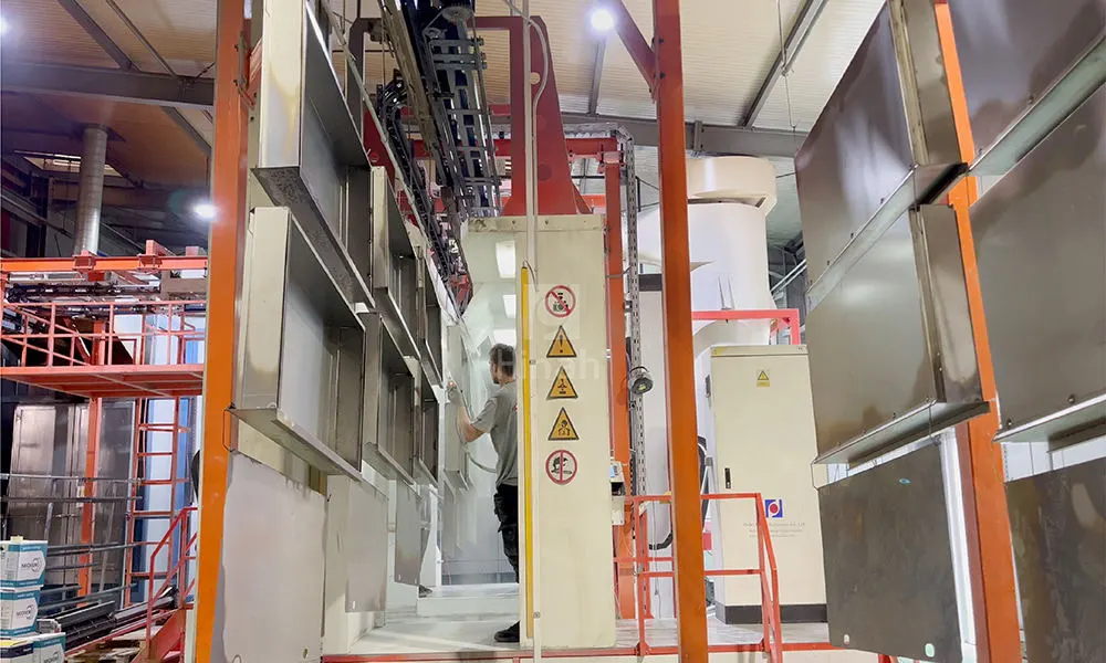 Powder Coating Line For Warehouse Facilities