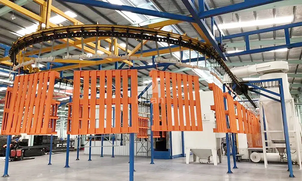 Powder Coating Line For Warehouse Facilities