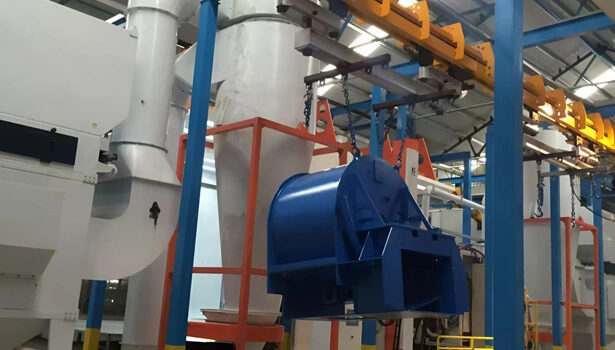 Powder Coating Line For Agricultural Line