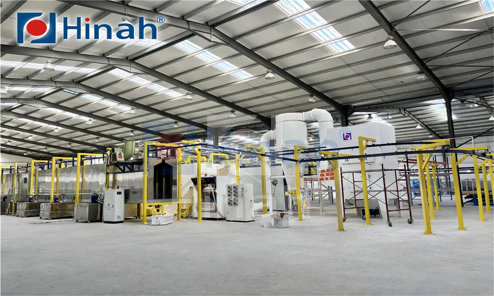 Powder Coating Line For Metal Cabinet