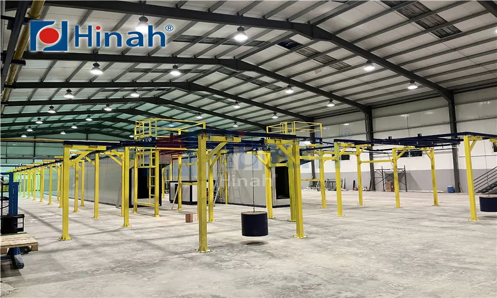 Powder Coating Line For Metal Cabinet