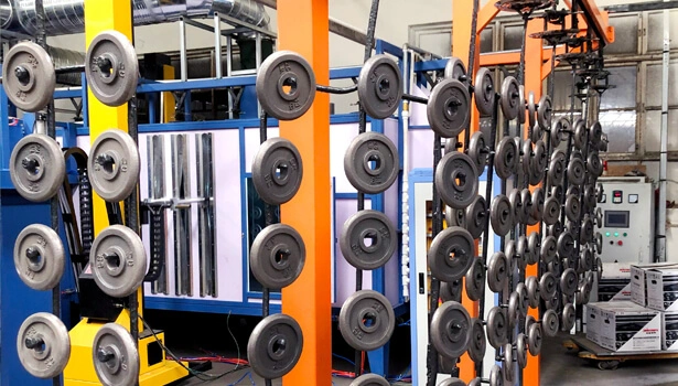 Powder Coating Line For Hardware Tools