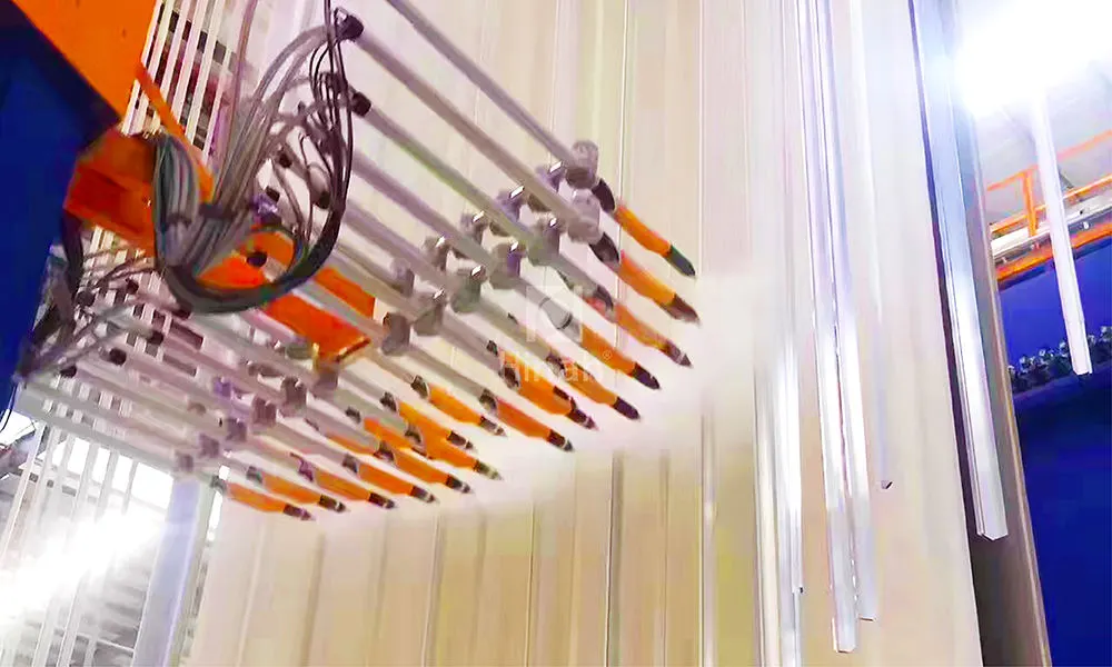  Vertical Powder Coating Line