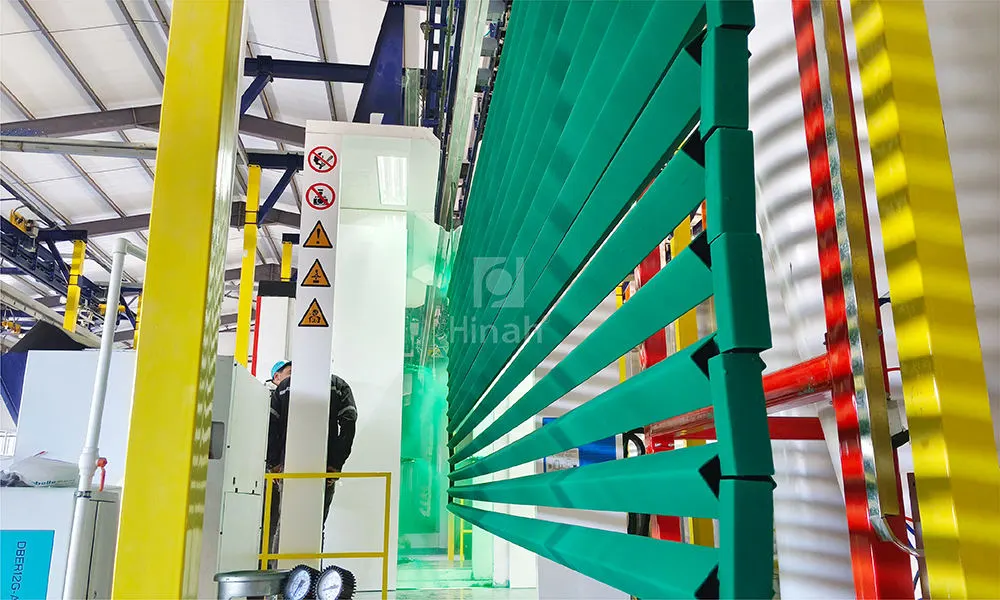  Horizontal Powder Coating Line