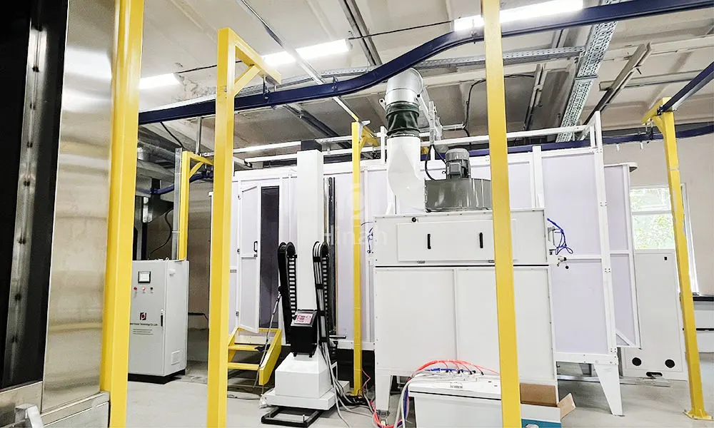 Filter Recovery Powder Coating Booth