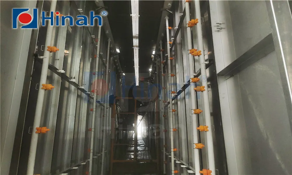 Powder Coating Spray Pretreatment
