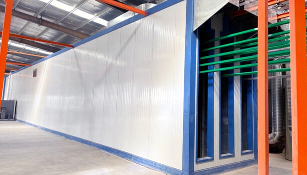 Powder Coating Tunnel Curing Oven
