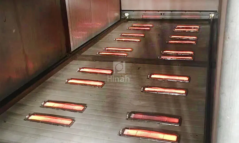 Powder Coating Heating System Of The Oven
