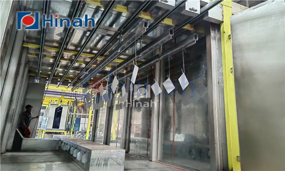 Powder Coating Manual Conveyor System