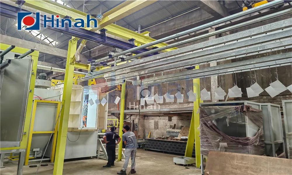 Powder Coating Manual Conveyor System