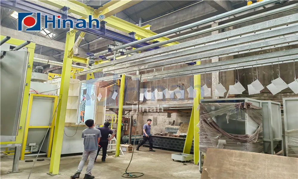 Powder Coating Manual Conveyor System