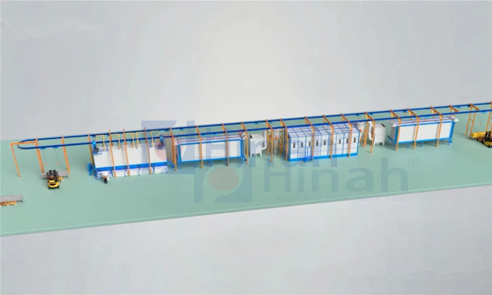 Trolley Hoists E-Coating Line