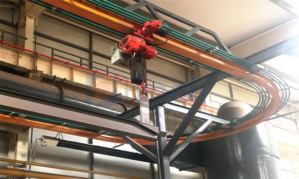 Trolley Hoists E-Coating Line