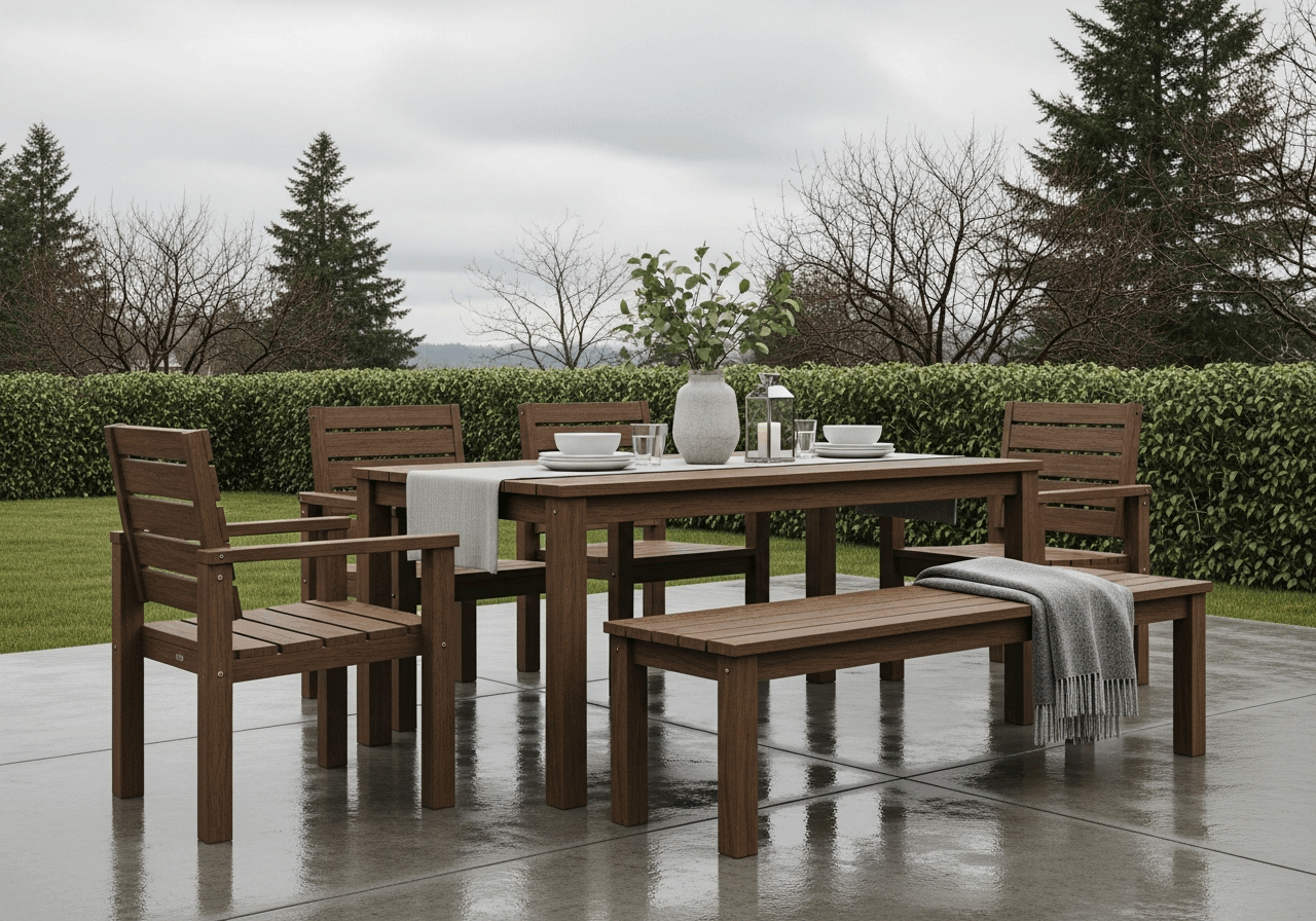 45-Day Delivery of Weather-Resistant Ironwood Outdoor Furniture&mdash;Seasonal Sales Reached C$300,000