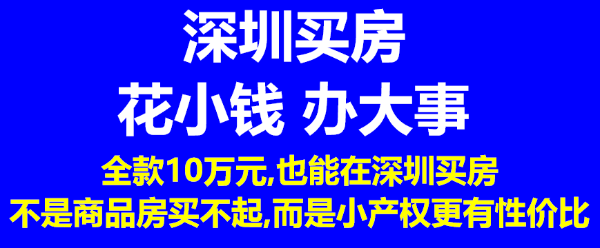 深圳小产权房