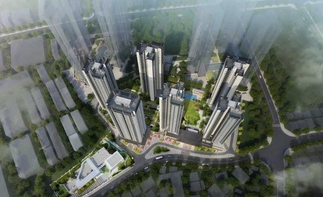 龙岗中心城8栋花园，泳池 地下3层停车场均价13000元/平米