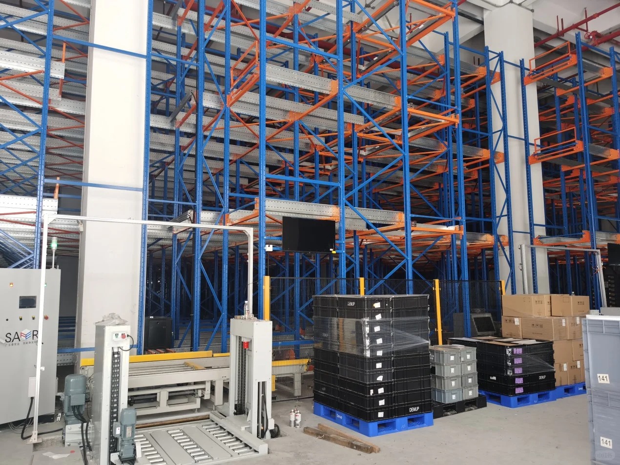 Case  of Cambodian Electronic Manufacturing Enterprises Using pallet-shuttle racking