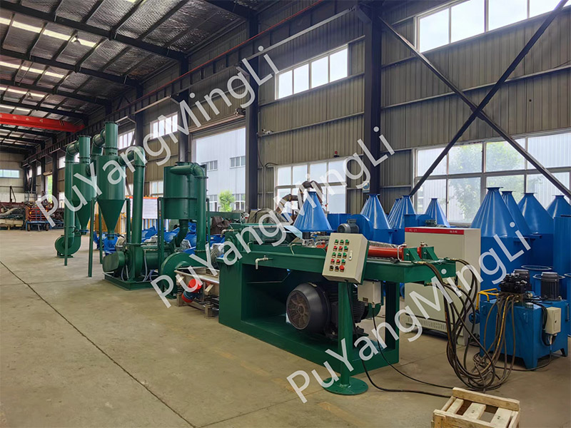 Aluminum ingot powder production line