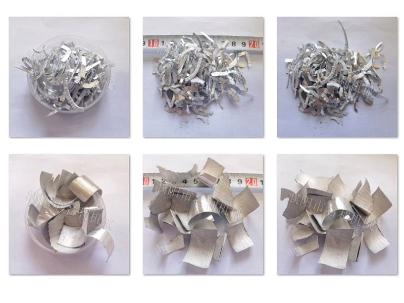 Aluminum shavings