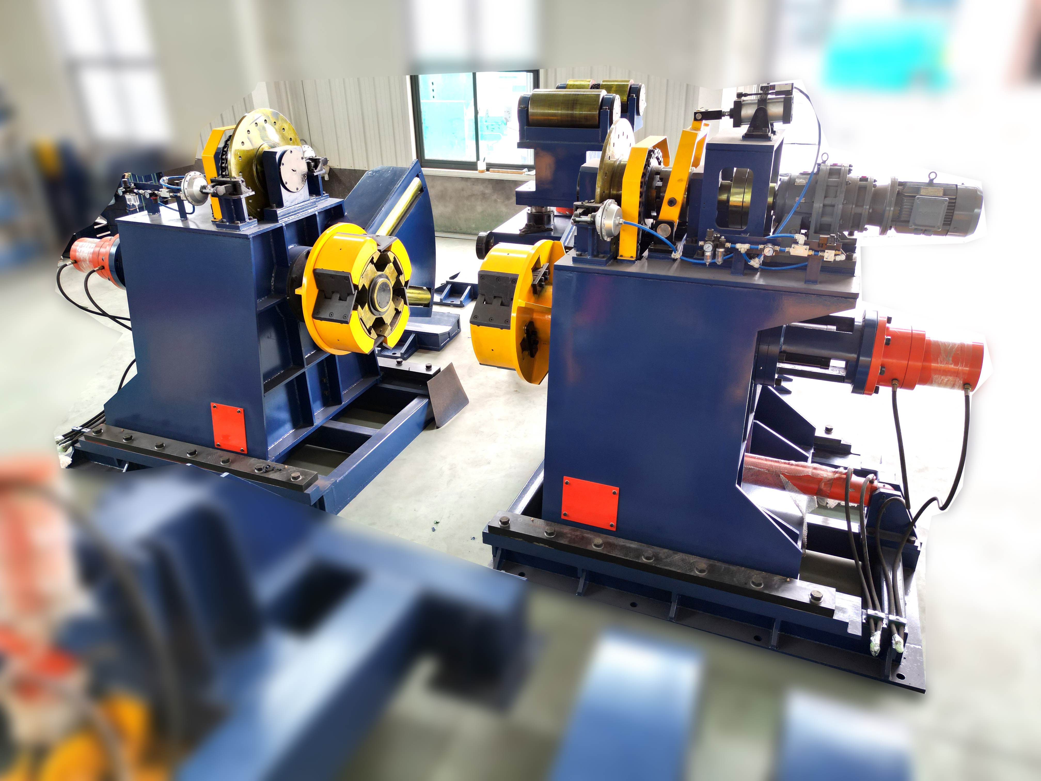 double cone uncoiler