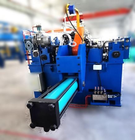 Shear and end welding machine