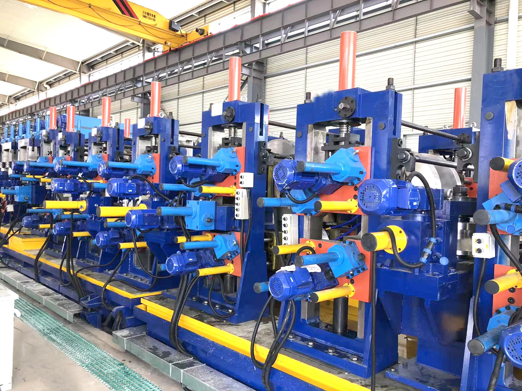 Direct forming square tube mill