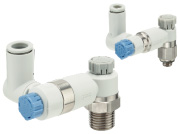 Bi-Directional Speed Control Valve ASD-A with Quick-Change Fittings and Lockdown