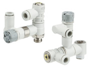 Small Scale Speed Control Valve ASP-S with Pilot Check Valve and Residual Pressure Release Function