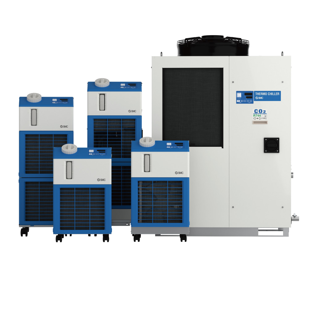 Refrigeration Type Temperature Controller for Fluorine-Free Gas (CO<sub><small>2</small></sub> Refrigerant) HRSC