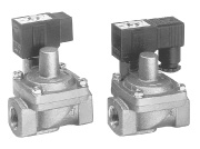 Water hammer damping type pilot 2-way solenoid valve VXR