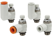 Speed Control Valve AS with Uni-Quick-Change Pipe Fittings