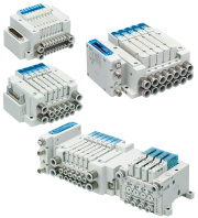 Compact 5-way solenoid valve Insert type JSY1000/3000/5000