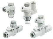 Speed Control Valve AS-FM/FC with Quick-Change Fittings