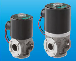 Two-way three-port solenoid valve HVB112-6N-5-DC24V