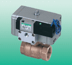 Two-way three-port solenoid valve CHB-V1-20-0D2-AC100V