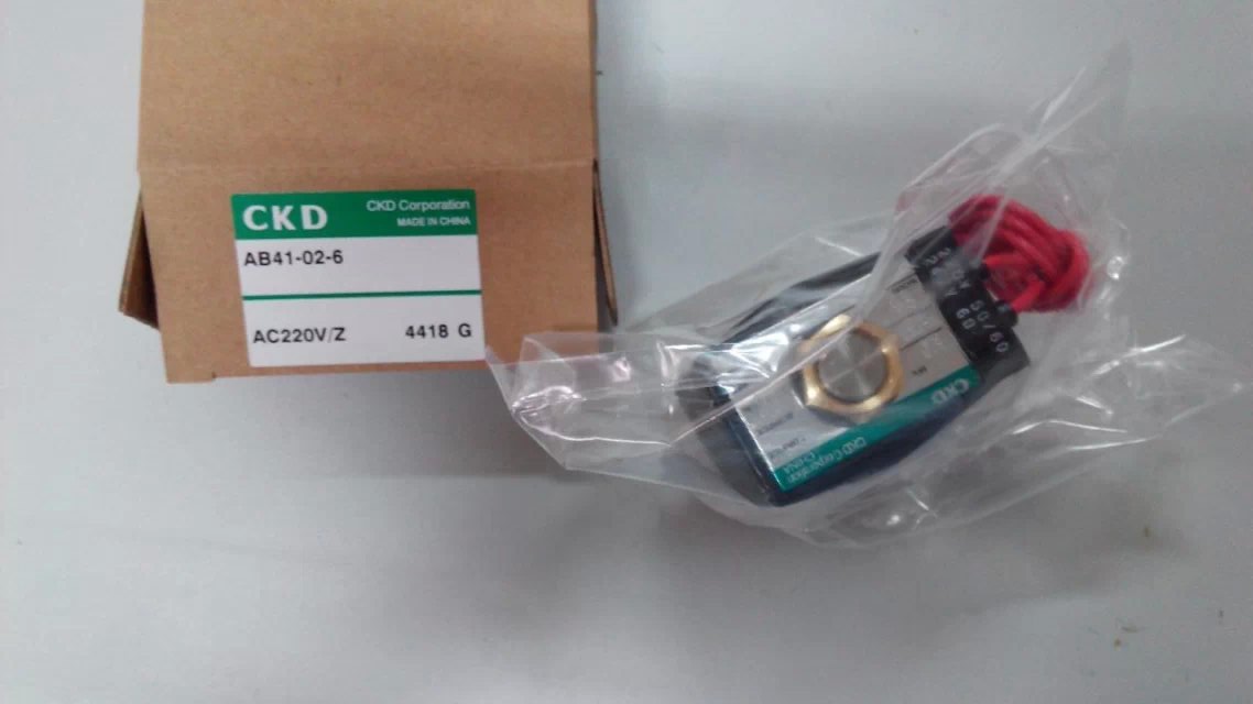 Two-way three-port solenoid valve AB41-02-5-02G-AC220V