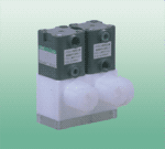 Two-way three-port solenoid valve AMG00-8BUS-4