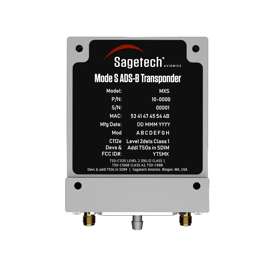 Sagetech MXS Mode S Transponder