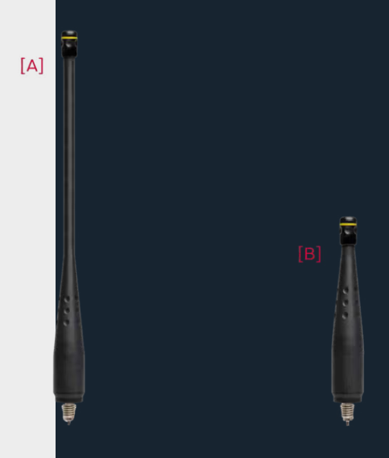 L3HARRISFAST. FORWARD XG-75P/XG-75Pe Two Way Portable Radio Antennas