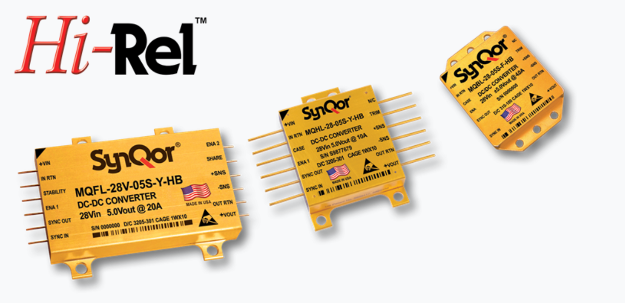 synqor Military Power Supplies and Systems