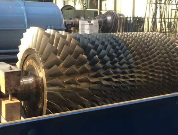 GE Gas Turbine MS5002D Rotor Assembly HP + LP