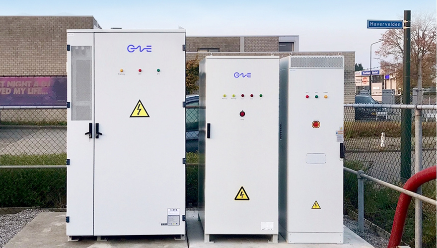 産業用ESS：オランダ（駐車場）