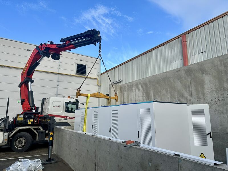 産業用ESS：ベルギー